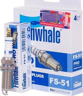 Finwhale FS51 - Bougie d'allumage cwaw.fr