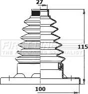 First Line FCB6134 - Joint-soufflet, arbre de commande cwaw.fr