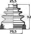 First Line FCB6131 - Joint-soufflet, arbre de commande cwaw.fr