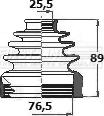 First Line FCB6125 - Joint-soufflet, arbre de commande cwaw.fr