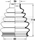 First Line FCB2360 - Joint-soufflet, arbre de commande cwaw.fr