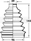 First Line FCB2361 - Joint-soufflet, arbre de commande cwaw.fr