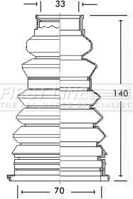 First Line FCB2217 - Joint-soufflet, arbre de commande cwaw.fr