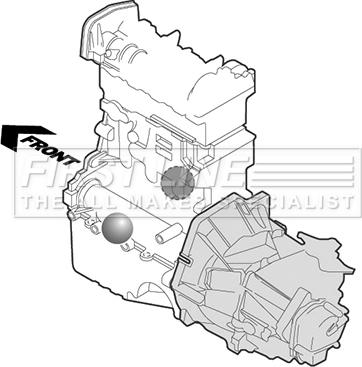 First Line FEM4078 - Support moteur cwaw.fr