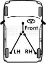 First Line FKB2245 - Tirette à câble, frein de stationnement cwaw.fr