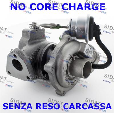 Fispa 49.004R - Turbocompresseur, suralimentation cwaw.fr