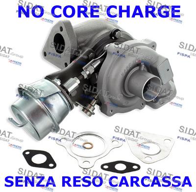 Fispa 49.007R - Turbocompresseur, suralimentation cwaw.fr