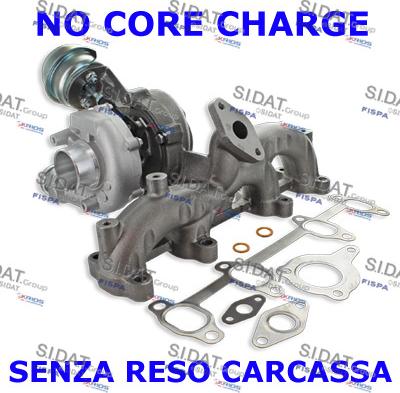 Fispa 49.016R - Turbocompresseur, suralimentation cwaw.fr