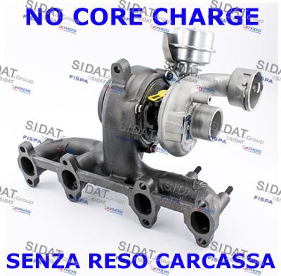 Fispa 49.018R - Turbocompresseur, suralimentation cwaw.fr