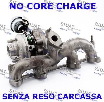 Fispa 49.072R - Turbocompresseur, suralimentation cwaw.fr