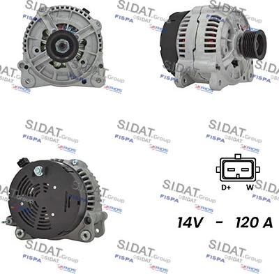 Fispa A12BH0835A2 - Alternateur cwaw.fr