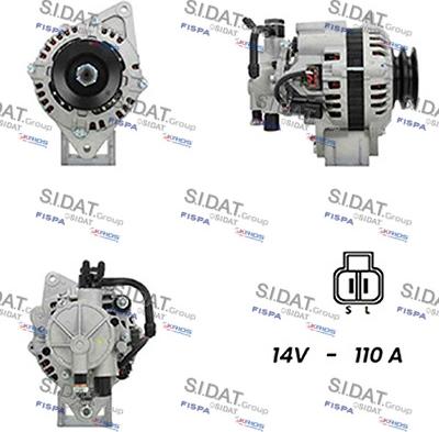 Fispa A12HY0167A2 - Alternateur cwaw.fr