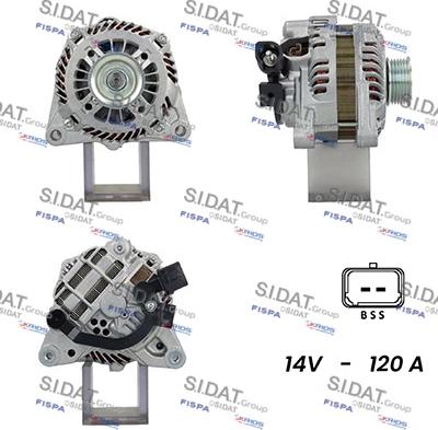 Fispa A12MH0809A2 - Alternateur cwaw.fr