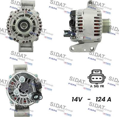 Fispa A12VS0338A2 - Alternateur cwaw.fr