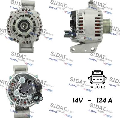 Fispa A12VS0338 - Alternateur cwaw.fr