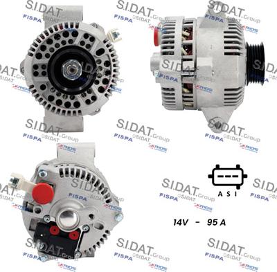 Fispa A12VS1274A2 - Alternateur cwaw.fr