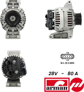 Fispa A24BH0150AS - Alternateur cwaw.fr