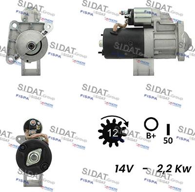 Fispa S12BH0685A2 - Démarreur cwaw.fr