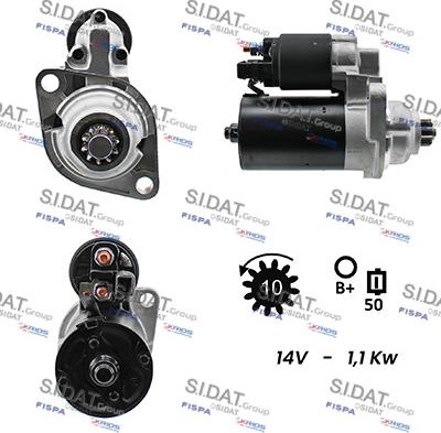 Fispa S12BH0630A2 - Démarreur cwaw.fr