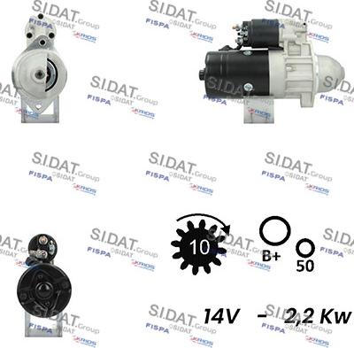 Fispa S12BH0675A2 - Démarreur cwaw.fr