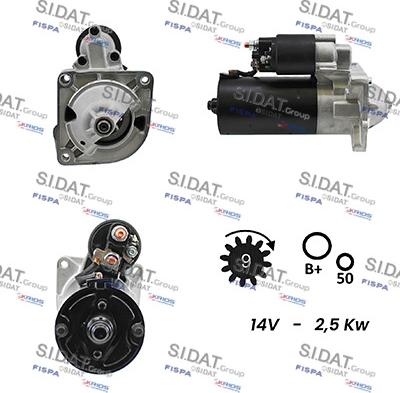 Fispa S12BH0003A2 - Démarreur cwaw.fr