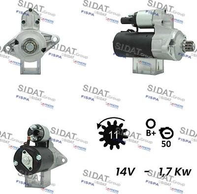 Fispa S12BH0350A2 - Démarreur cwaw.fr