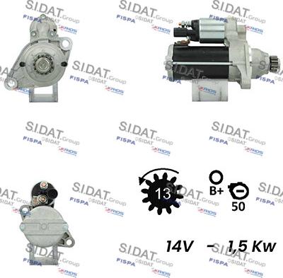 Fispa S12BH0351A2 - Démarreur cwaw.fr