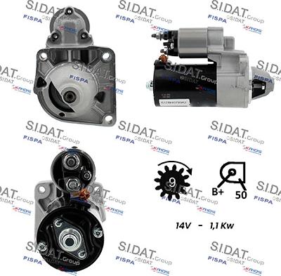 Fispa S12BH0799A2 - Démarreur cwaw.fr