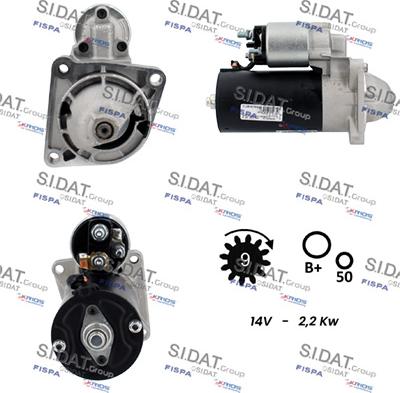 Fispa S12BH0789A2 - Démarreur cwaw.fr