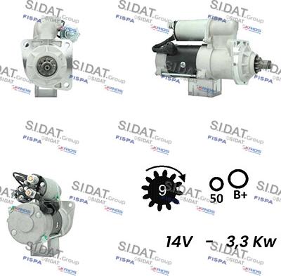 Fispa S12DR0471A2 - Démarreur cwaw.fr