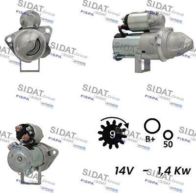 Fispa S12DR0538A2 - Démarreur cwaw.fr