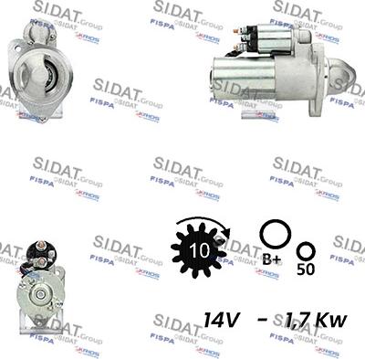 Fispa S12DR0309A2 - Démarreur cwaw.fr