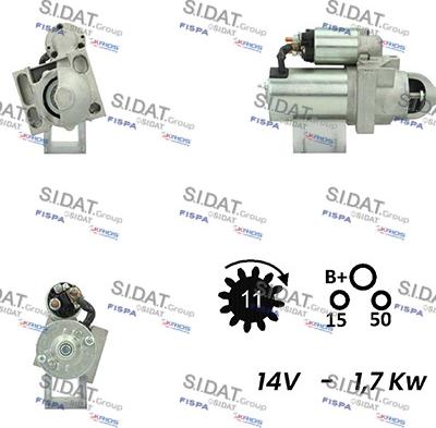 Fispa S12DR0307A2 - Démarreur cwaw.fr