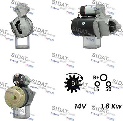 Fispa S12DR0748A2 - Démarreur cwaw.fr