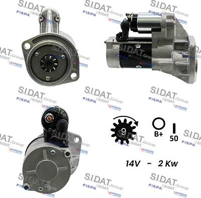 Fispa S12HT0034A2 - Démarreur cwaw.fr