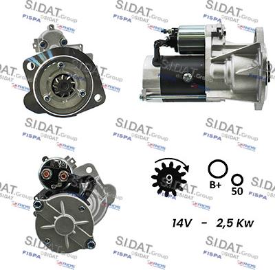 Fispa S12HT0190A2 - Démarreur cwaw.fr