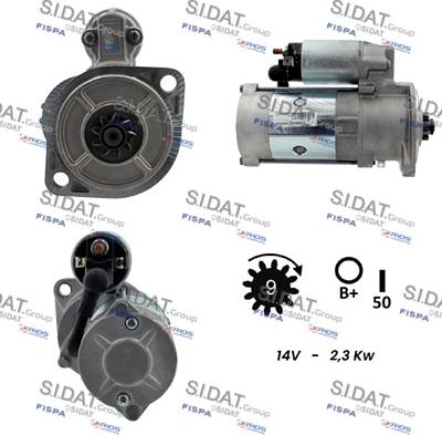 Fispa S12HT0875A2 - Démarreur cwaw.fr