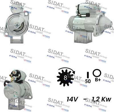 Fispa S12HT0399A2 - Démarreur cwaw.fr