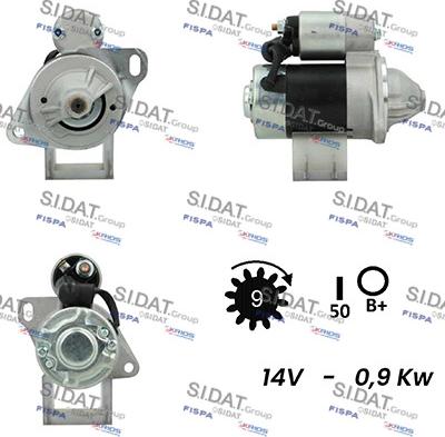 Fispa S12HT0397A2 - Démarreur cwaw.fr