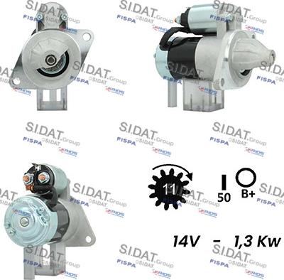 Fispa S12HT0310A2 - Démarreur cwaw.fr