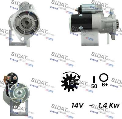 Fispa S12HT0312A2 - Démarreur cwaw.fr