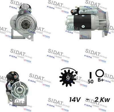 Fispa S12HT0330A2 - Démarreur cwaw.fr