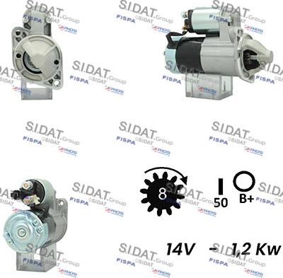 Fispa S12HY0556A2 - Démarreur cwaw.fr