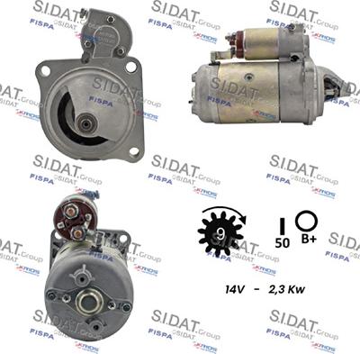 Fispa S12MA0461 - Démarreur cwaw.fr