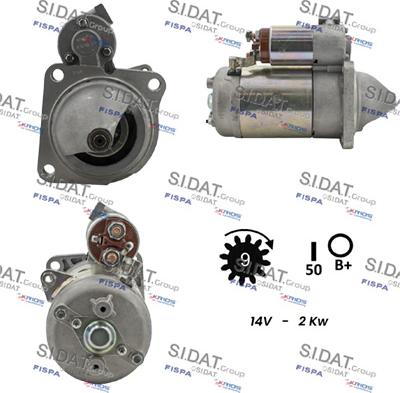 Fispa S12MA0181 - Démarreur cwaw.fr