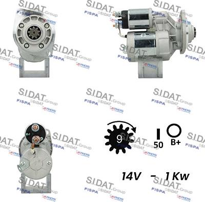 Fispa S12MG0353A2 - Démarreur cwaw.fr