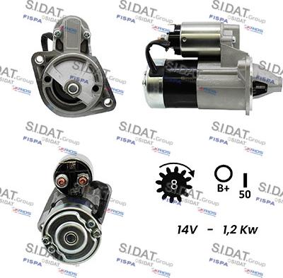 Fispa S12MH0550A2 - Démarreur cwaw.fr