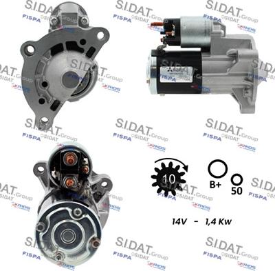 Fispa S12MH0005 - Démarreur cwaw.fr