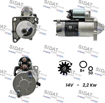 Fispa S12MH0150A2 - Démarreur cwaw.fr