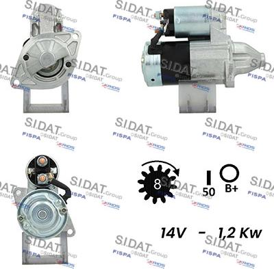 Fispa S12MH0157A2 - Démarreur cwaw.fr